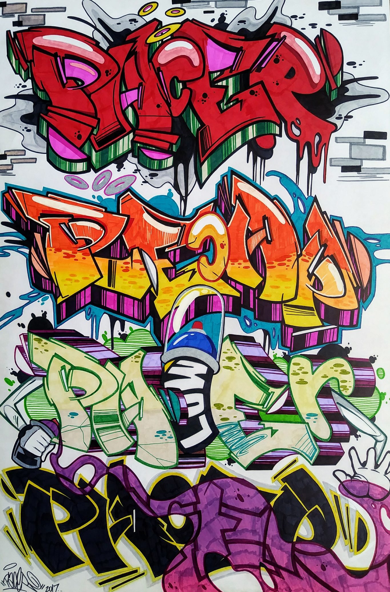 Pacer - Graffiti and Mural Artists | Throw Up Magazine