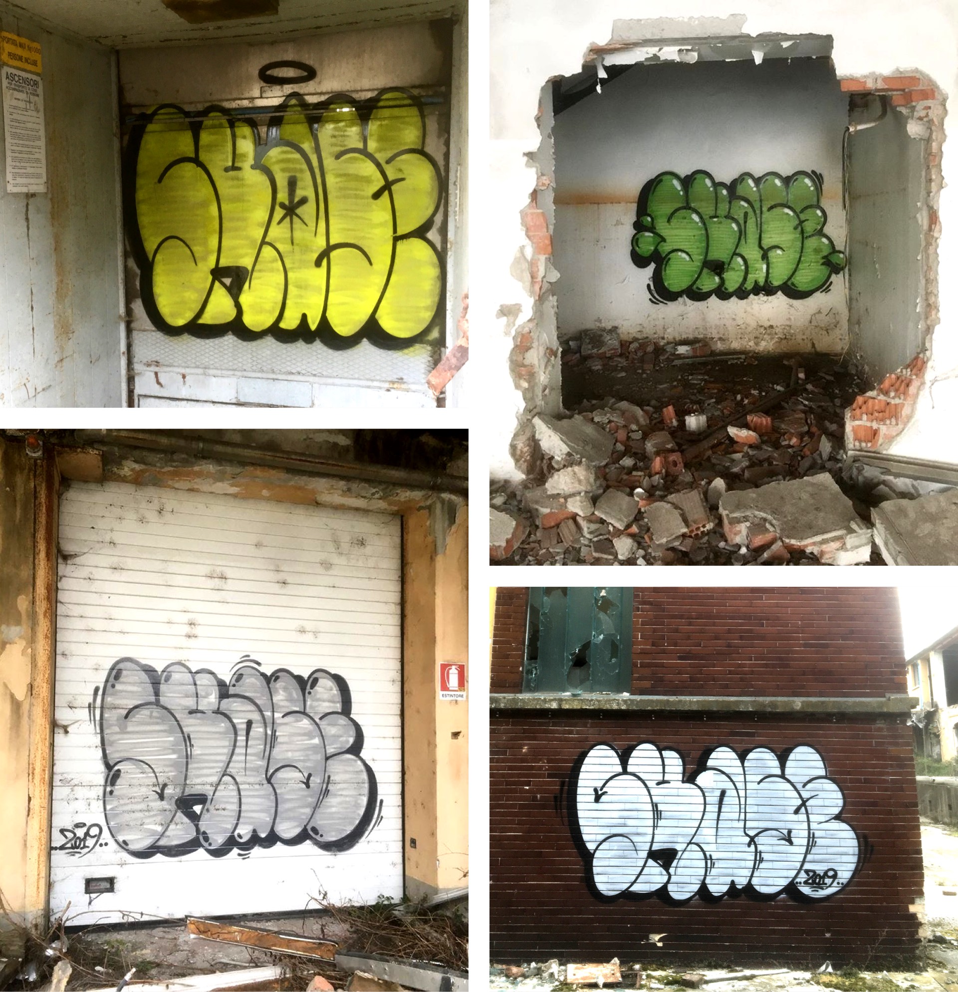 Throwups by Skase