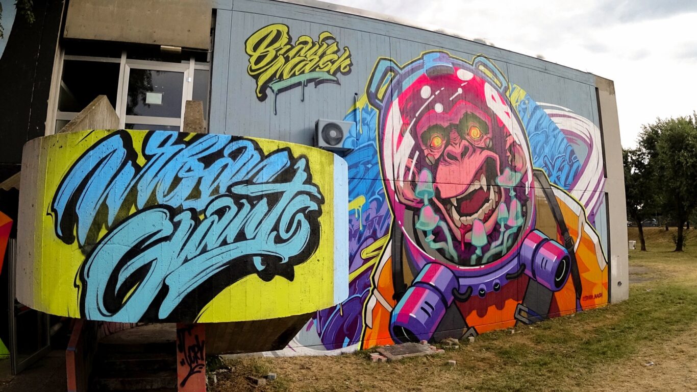 Graffiti Brain Mash Crew - Throw Up Magazine