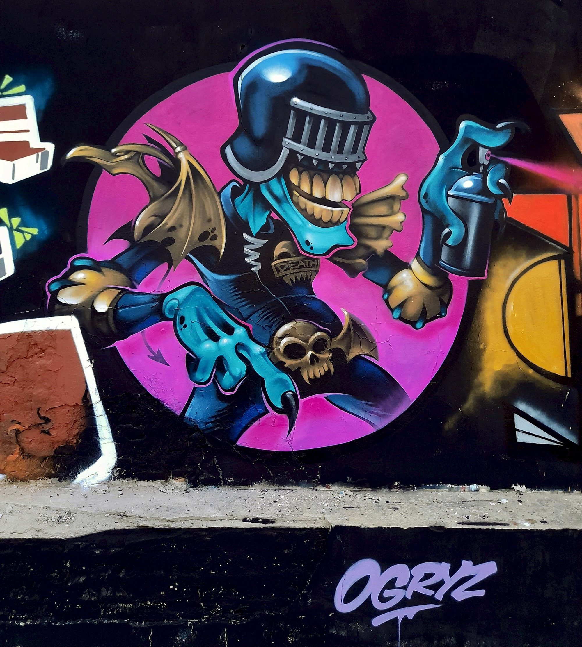 Ogryz - Graffiti and Mural Artists | Throw Up Magazine